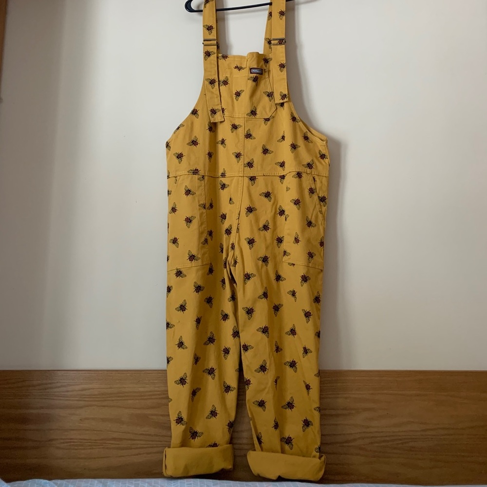Gold Corduroy Dungabee Dungarees